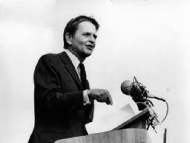 Sveriges statsminister mördas