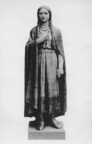 She is named Little Woman of Great Courage.