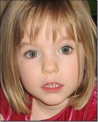 Se produce la desaparición de Madeleine McCann