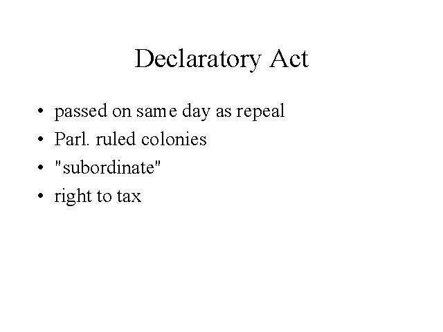 Declaratory Act