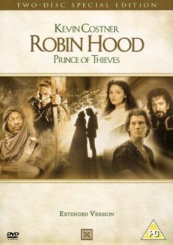 Robin Hood Prince of Thieves (DvDs)