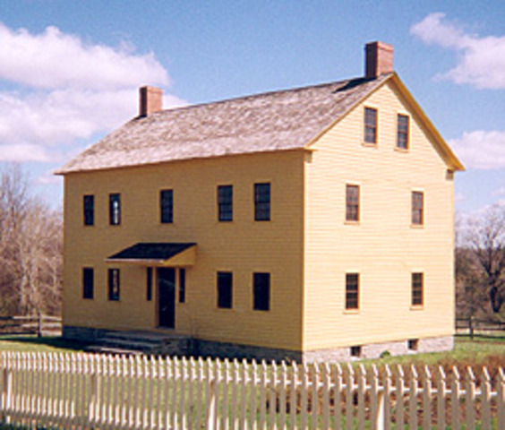 First Shaker building is built