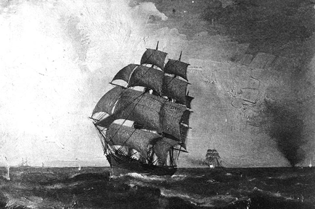 Columbus was attacked by french pirates