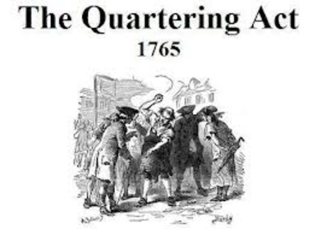 Quartering Act 1765