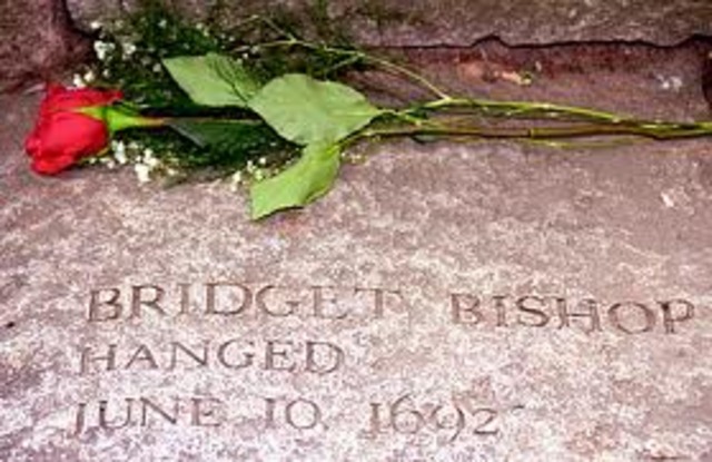 Bridget Bishop: first to be hanged after being accused