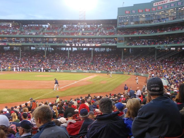Mi primer juego de Red Sox