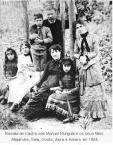 Nacimiento de su primera hija ,Alejandra