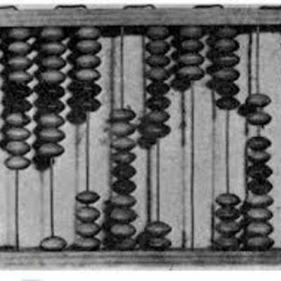 Timeline: (2500 A.C) EL ABACO: Fue el primer instrumento utilizado por el hombre para facilitar sus operaciones de cálculo.