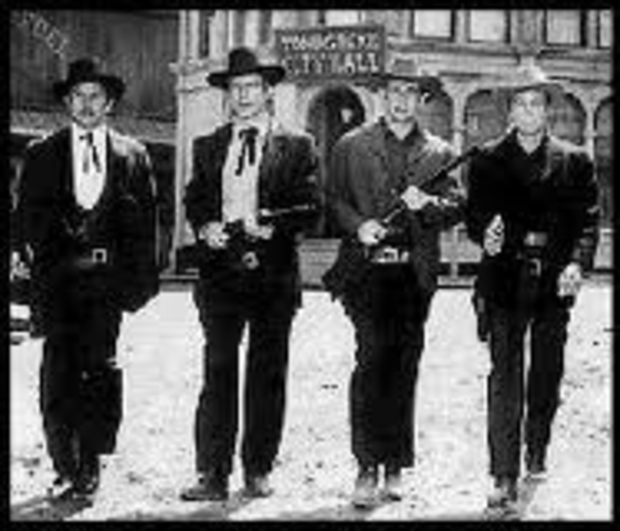 A famous gunfight took place in Tombstone, Arizona.