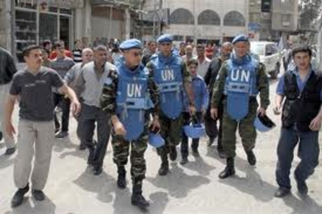 UN Forces withdraw