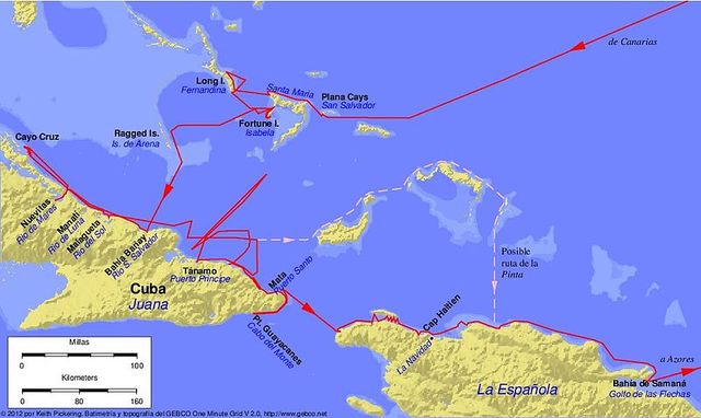 Partida de Cristóbal Colón