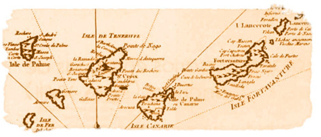 Fin de la conquista de  las Islas Canarias.