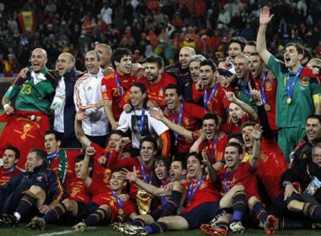 España gana el Mundial de fútbol