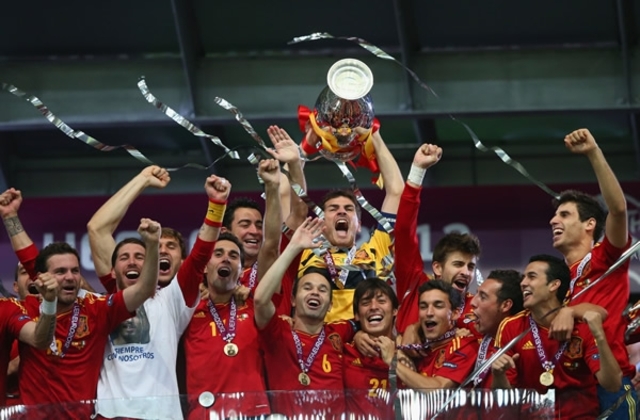 España bicampeona de Europa