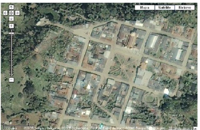 herran visto desde el cielo