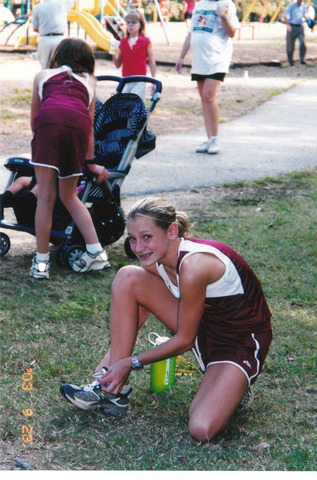 I started running track and cross country