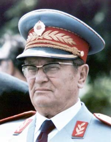 Tito, leader of Yugoslavia dies