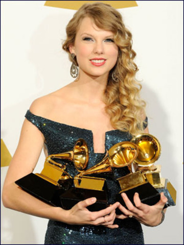 Taylor Swift wins at the Grammys