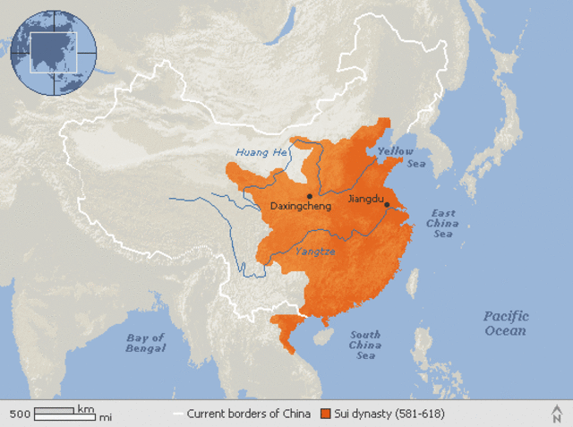 [Political] Foundation of Sui dynasty