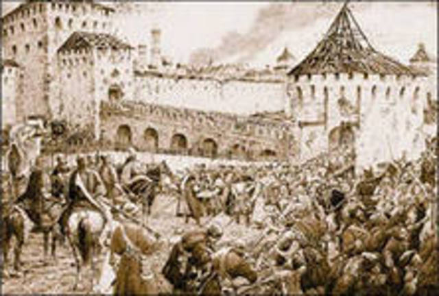 Изгнание поляков из Москвы ополчением Минина и Пожарского