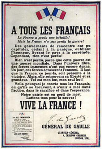 Appel du général de Gaulle