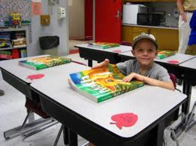 David viene a la escuela