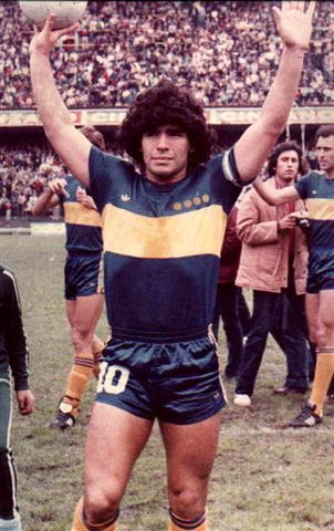 Debut en Boca Juniors