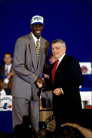 Kevin Garnett First High School Player Drafted To NBA In 20 Years