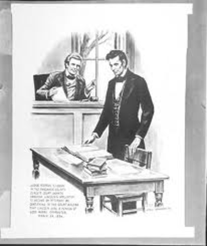 Abe presents his first case before the Illinois Supreme Court
