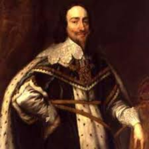 Charles I becomes king of England