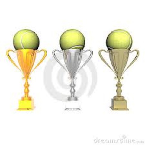 Michelle won her first trophy