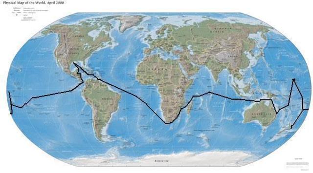 First Circumnavigation of the Globe is Accomplished