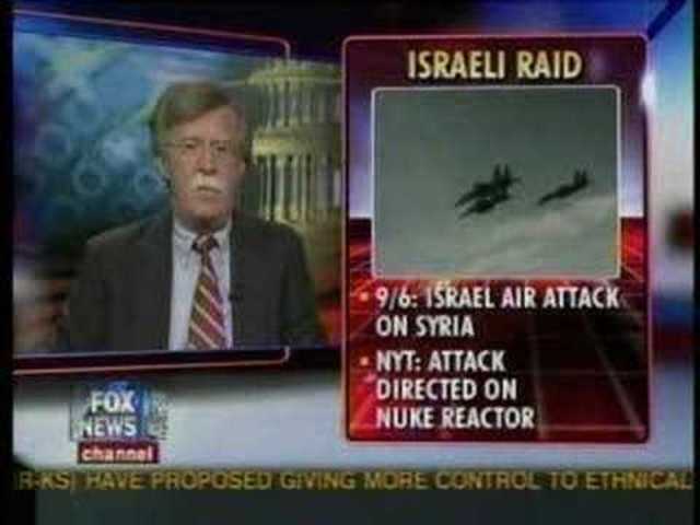 Israel carries a nuclear strike against Syria