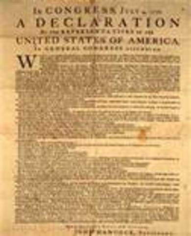 declaration of independence 1776