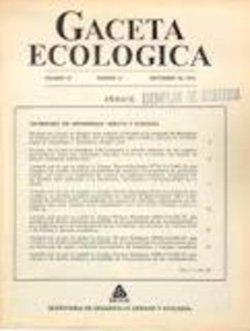 SE PUBLICA EN EL DIARIO OFICIAL LA LEY DE PROTECCION AL AMBIENTE