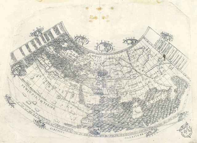 FOUND: Ptolomey's world map