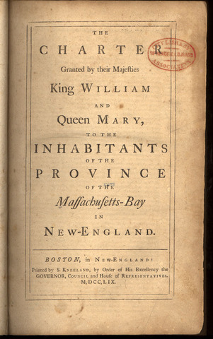 The Mass. Charter canceled