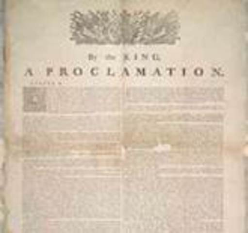 proclamation of 1763