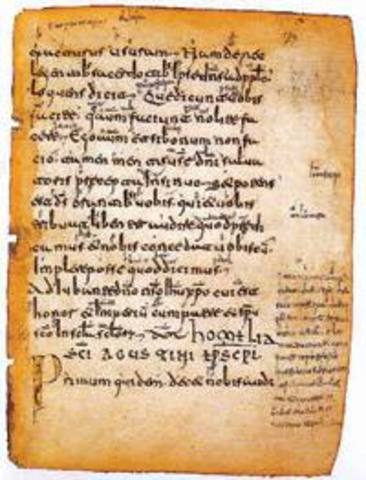 Euskaraz idatzitako lehen hitzak