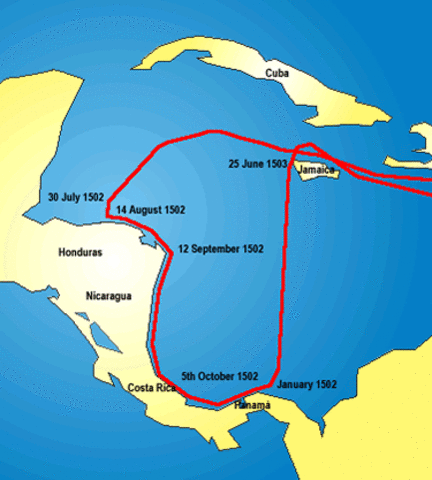 Columbus's fourth voyage
