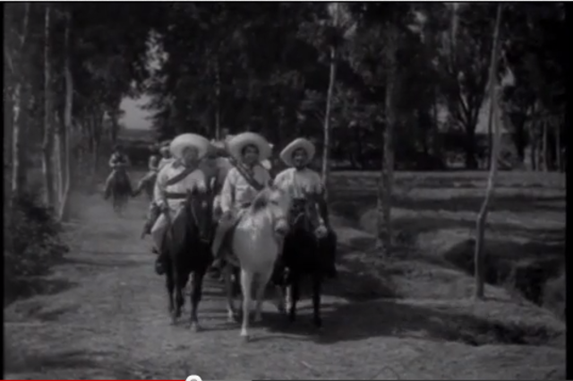 partida de los revolucionarios a la plaza de Zacatecas