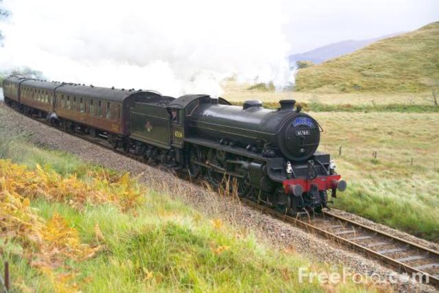 steam powered locomotive invented by Richard Trevithick