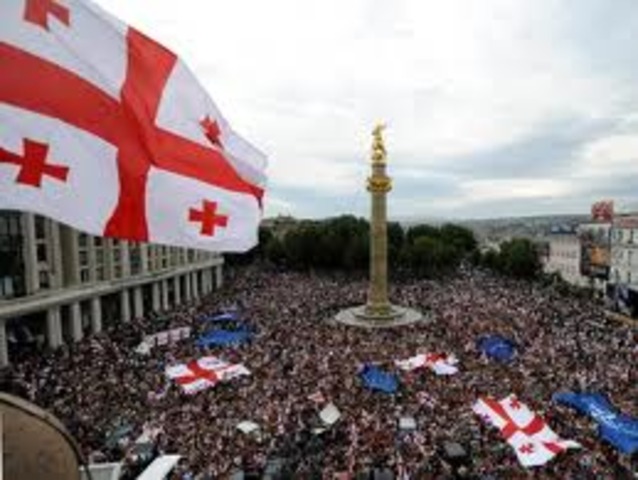 Georgia Indepence Declared