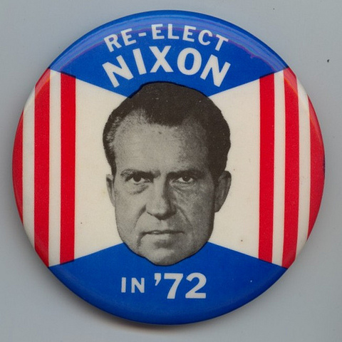Nixon is Re-Elected
