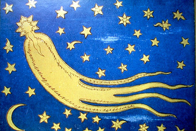 Brahe observes the Great Comet of 1577