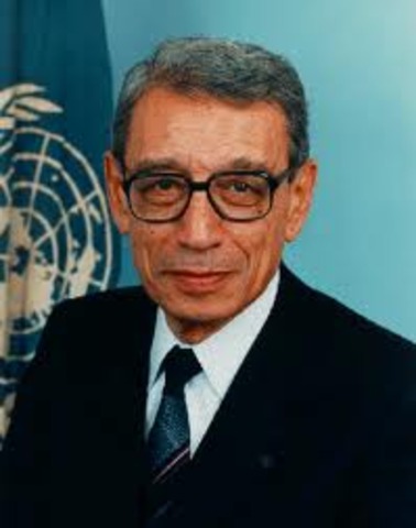 Dr. Boutros Boutros Ghali gains power in UN