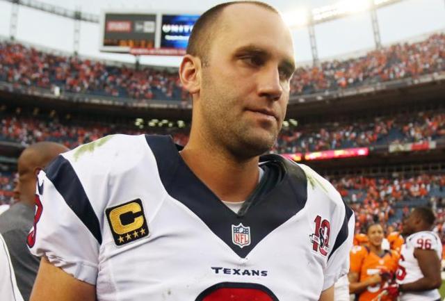 The Texans pick up quarterback, Matt Schaub