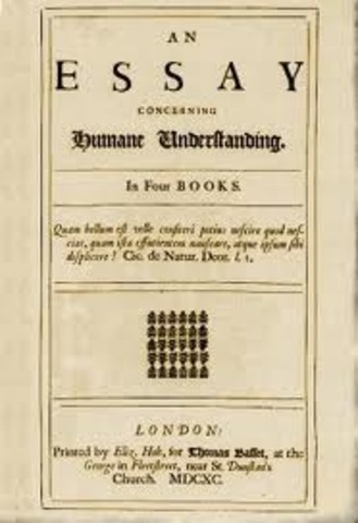 First draft of the Essay Concerning Human Understanding