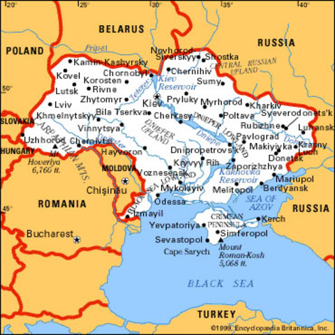 Ukraine Part of the Soviet Union