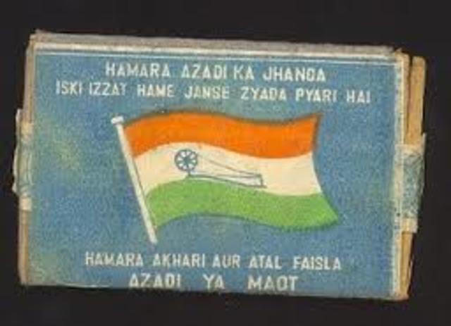 Gandhi issued Declaration of Independance